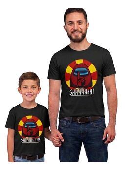 Μπλούζα Among Us "Shhhhhhh!" - Red Character