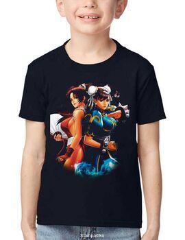 Μπλούζα Chun-Li vs Mai Fighting Icons - Παιδική & Ανδρική