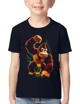 Μπλούζα Donkey Kong - Μαύρο Nintendo Gaming T-shirt