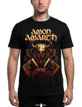 Μπλούζα με στάμπα Amon Amarth Bloody Axes Viking Metal
