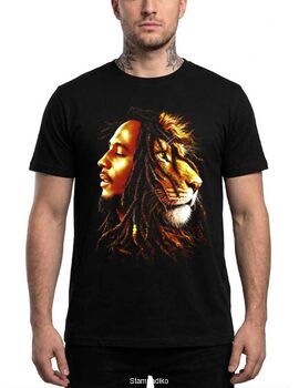 Μπλούζα με στάμπα Bob Marley Lion of Judah Reggae T-Shirt