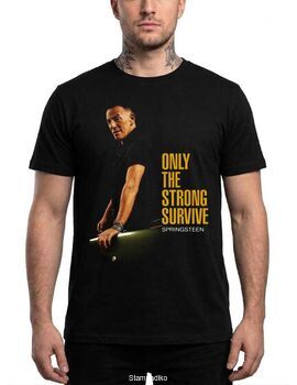 Μπλούζα με στάμπα Bruce Springsteen Only The Strong Survive