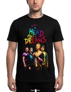 Μπλούζα με στάμπα Coldplay A Head Full of Dreams