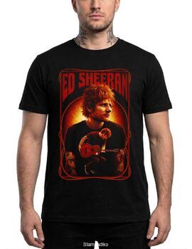 Μπλούζα με στάμπα Ed Sheeran Red Guitar Acoustic