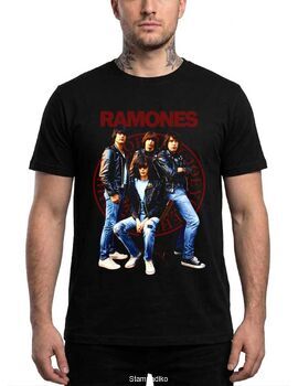 Μπλούζα με στάμπα Ramones Classic Lineup - Stampadiko.gr