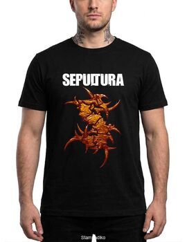 Μπλούζα με στάμπα Sepultura Thrash Metal - Molten "S" Logo