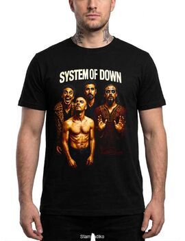 Μπλούζα με στάμπα System of a Down Alternative Metal - Band Portrait Design