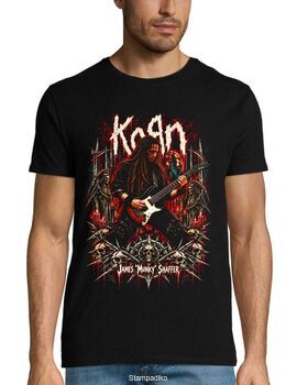 Μπλούζα με στάμπα Korn Nu Metal - James "Munky" Shaffer Design