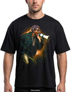 Μπλούζα με στάμπα Juice WRLD Hip-Hop - Rollers Megaphone Design