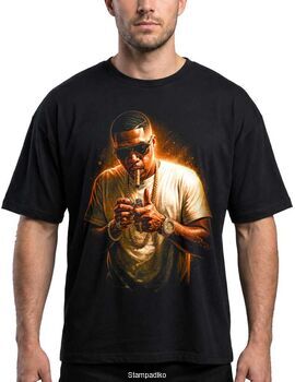 Μπλούζα με στάμπα Nas Hip-Hop - Urban Cigar Design