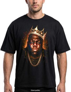 Μπλούζα με στάμπα The Notorious B.I.G. Hip-Hop - King Design