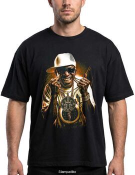 Μπλούζα με στάμπα Flavor Flav Hip-Hop - Iconic Clock Design
