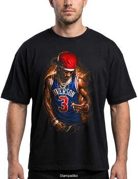 Μπλούζα με στάμπα Allen Iverson NBA - The Answer Design