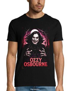 Ozzy Osbourne "Prince of Darkness" T-Shirt – Vintage Vampire Design – Premium Heavy Metal Unisex Μπλούζα