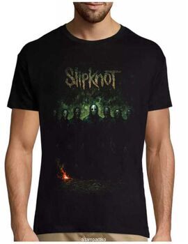 Μπλούζα με στάμπα Slipknot - "Masked Entity" Green Fog Edition T-Shirt