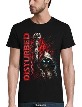 Μπλούζα Disturbed "The Guy" Vertical Logo - Ανδρική / Unisex