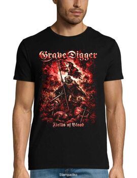 Μπλούζα Grave Digger "Fields of Blood" - Premium DTF T-Shirt