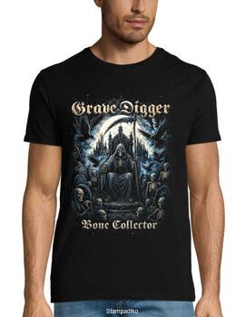 Μπλούζα Grave Digger "Bone Collector" - Premium Ανδρικό T-Shirt