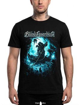 Μπλούζα με στάμπα Blind Guardian Power Metal - Charon Boat Design