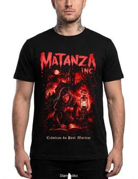 Μπλούζα με στάμπα Matanza INC "Crônicas do Post Mortem" Hardcore Metal