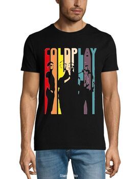 Μπλούζα με στάμπα Μπλούζα με στάμπα Coldplay σε πολύχρωμο design – Ιδανική για κάθε φαν του συγκροτήματος
