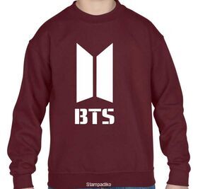 Μπλούζα φούτερ με με στάμπα BTS
