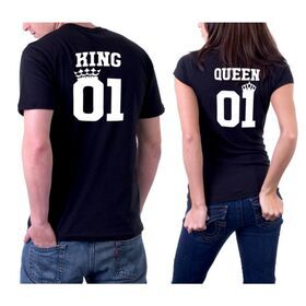 T-shirt King and Queen