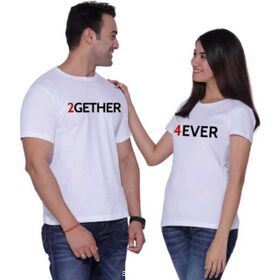 Μπλούζες για ζευγάρια 2gether 4ever – Matching Couple T-shirts (unisex)