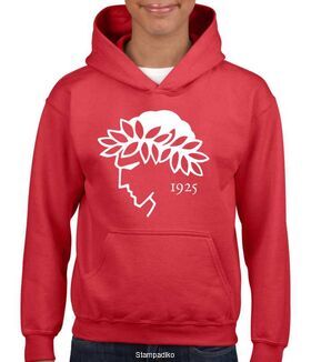 Παιδική μπλούζα Φούτερ με κουκούλα με στάμπα Ολυμπιακός