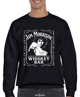 Μπλούζα Φούτερ Sweatshirt Rock Jim Morrison The Doors Show Me Next Whiskey Bar