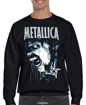 Μπλούζα Φούτερ με στάμπα Metallica Vintage T Shirt 90's 1999 Gods Of Metal Concert Hetfield