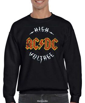 Μπλούζα Φούτερ με στάμπα AC/DC Men's High Voltage