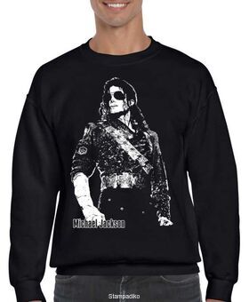 Μπλούζα Φούτερ με στάμπα Michael Jackson