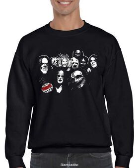 Μπλούζα Φούτερ με στάμπα Slipknot Band