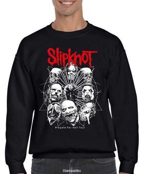 Μπλούζα Φούτερ με στάμπα Slipknot Prepare for Hell Tour