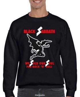 Μπλούζα Φούτερ με στάμπα Black Sabbath We Sold Our Soul