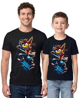 Μπλούζα Crash Bandicoot Spin Attack - Παιδική & Unisex