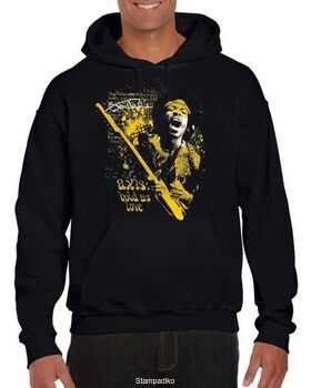 Μπλούζα Φούτερ με κουκούλα Jimi Hendrix Axis Bold As Love