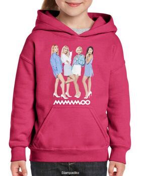 Φούτερ μπλούζα με κουκούλα με στάμπα Kpop Mamamoo Everyday, four group of women Hoodie