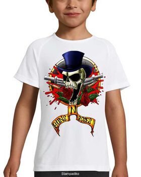 Παιδικό μπλουζάκι με στάμπα Guns N' Roses Greatest Hits Drawing T-shirt