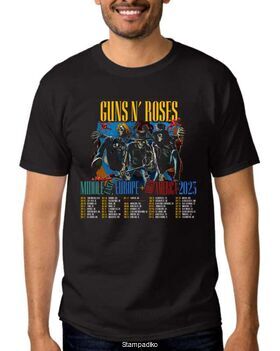Συλλεκτικό Rock t-shirt Guns N' Roses 22 ΙΟΥΛΙΟΥ 2023 - ATHENS OLYMPIC STADIUM