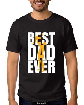 Mπλούζα με στάμπα Best Dad Ever