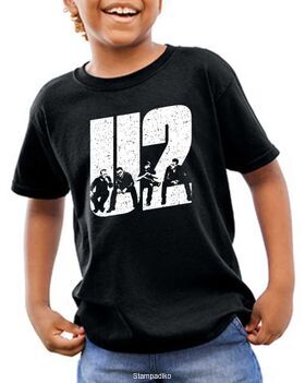 Παιδικό μπλουζάκι με στάμπα Great Creative U2 Rock Band