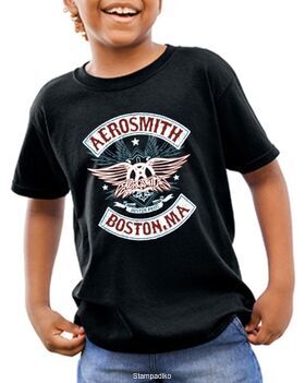 Παιδικό μπλουζάκι με στάμπα Aerosmith Boston Pride