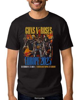 Συλλεκτικό Rock t-shirt Guns N' Roses 22 ΙΟΥΛΙΟΥ 2023 - ATHENS OLYMPIC STADIUM