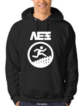 Μπλούζα φούτερ με κουκούλα με στάμπα Hip Hop Λεξ