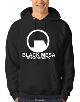 Μπλούζα φούτερ με κουκούλα Black Mesa Research Facility hoodie