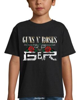 Παιδικό μπλουζάκι με στάμπα Guns N Roses Rock Merch