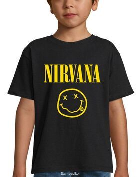 Παιδικό μπλουζάκι με στάμπα Nirvana
