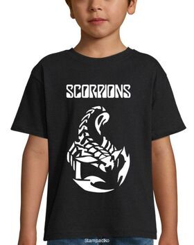 Παιδικό μπλουζάκι με στάμπα Scorpions